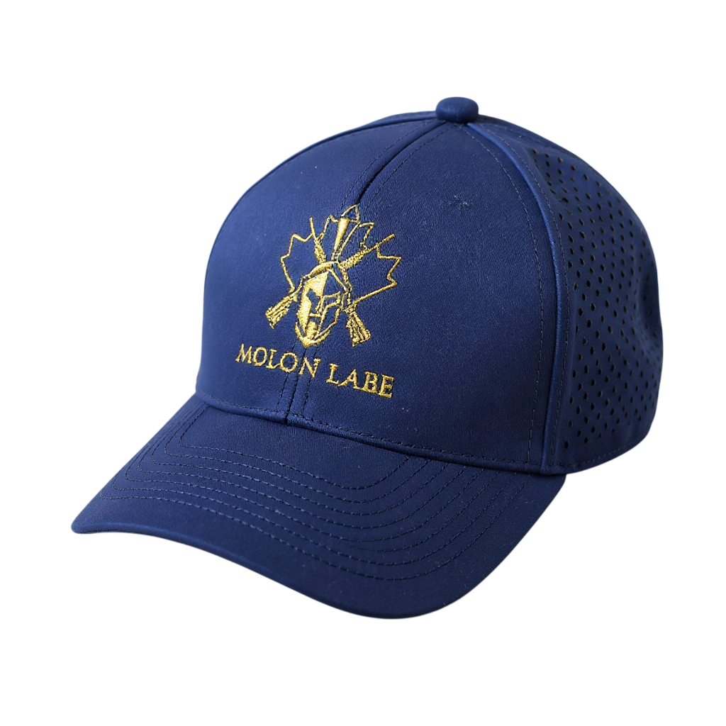 Molon Labe - Filet bleu marine au dos