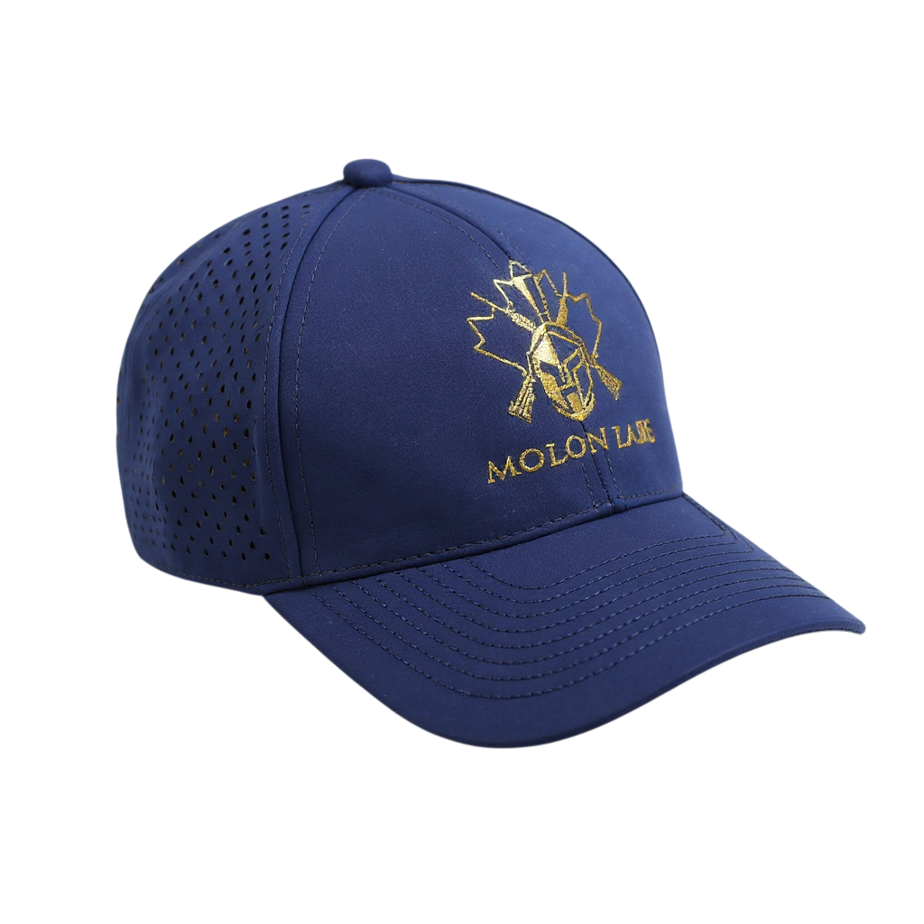 Molon Labe - Filet bleu marine au dos