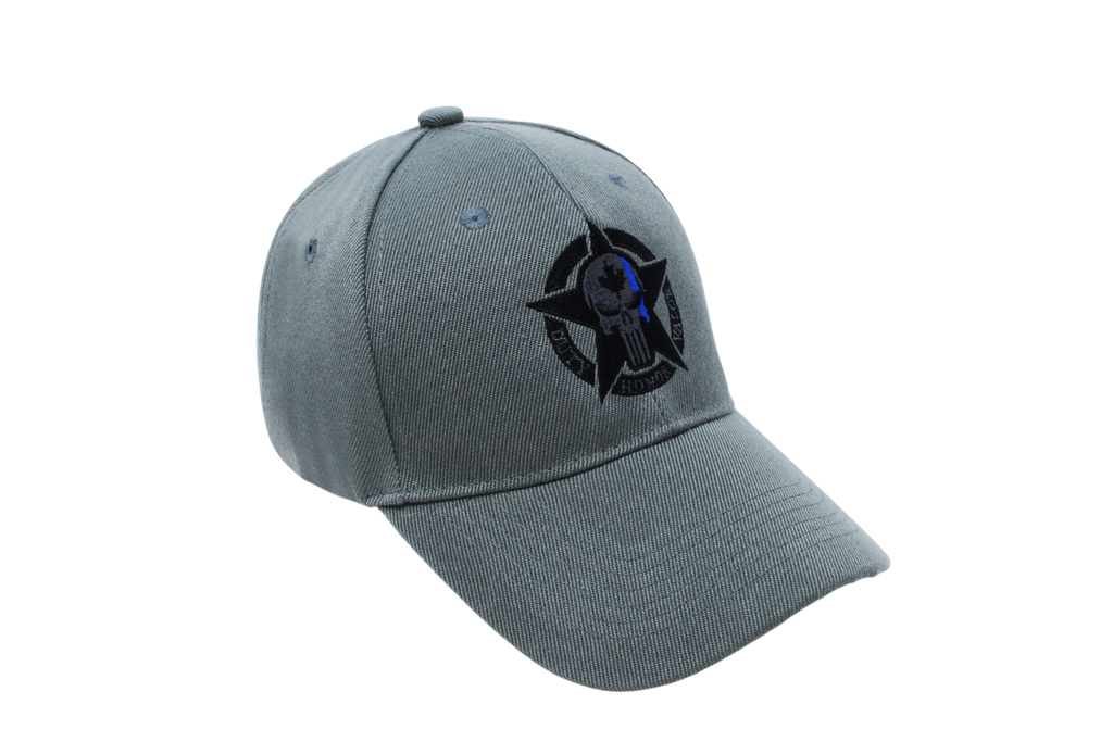 Duty, Honor & Valor Cap - Grey Solid Back