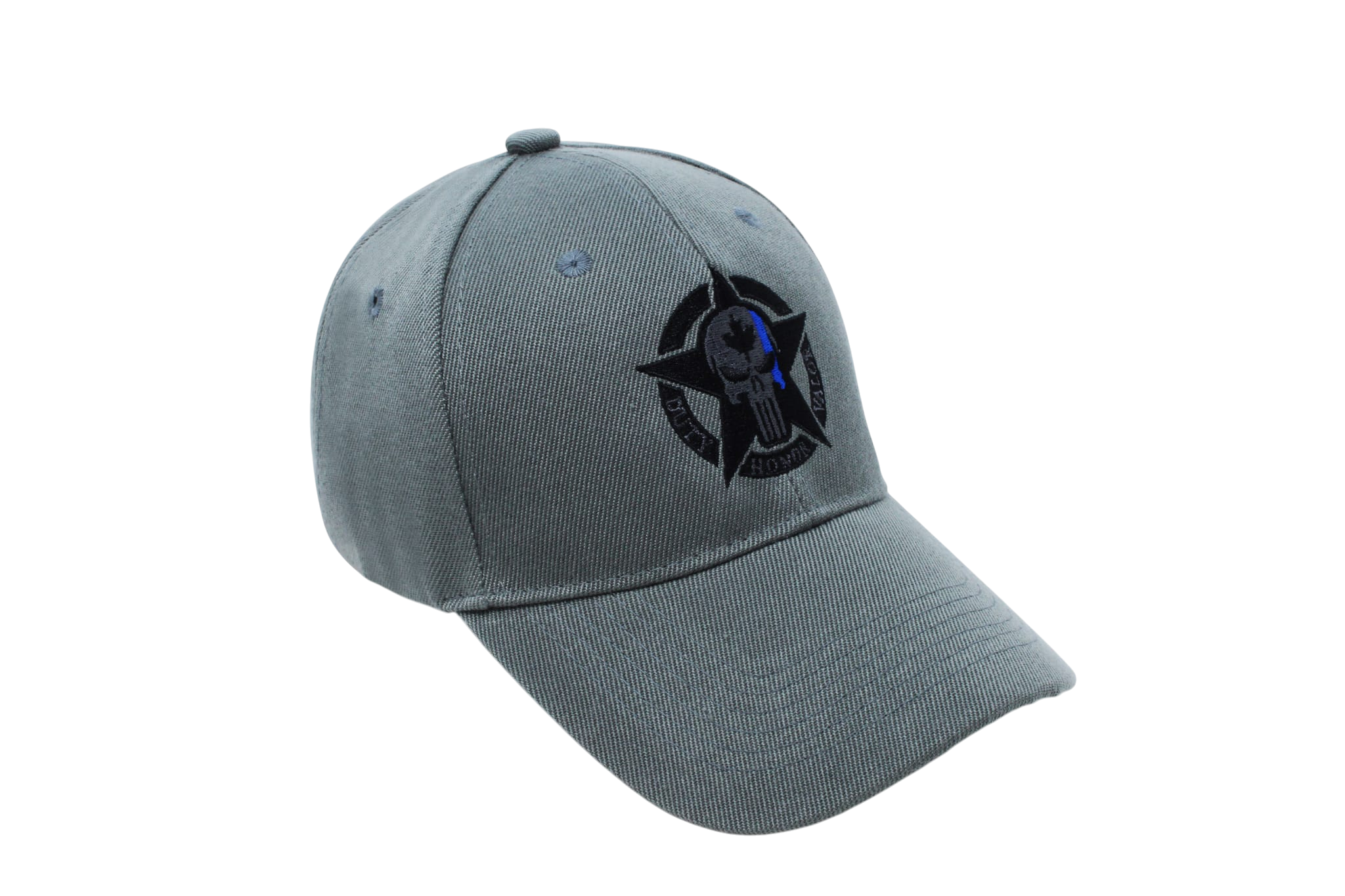 Duty, Honor & Valor Cap - Grey Solid Back