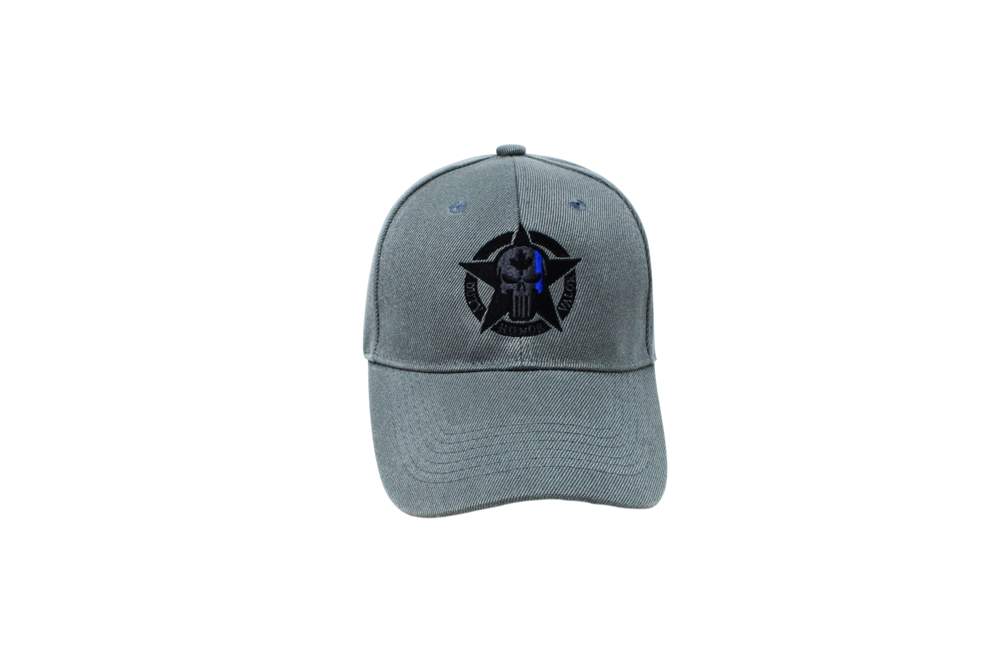 Duty, Honor & Valor Cap - Grey Solid Back