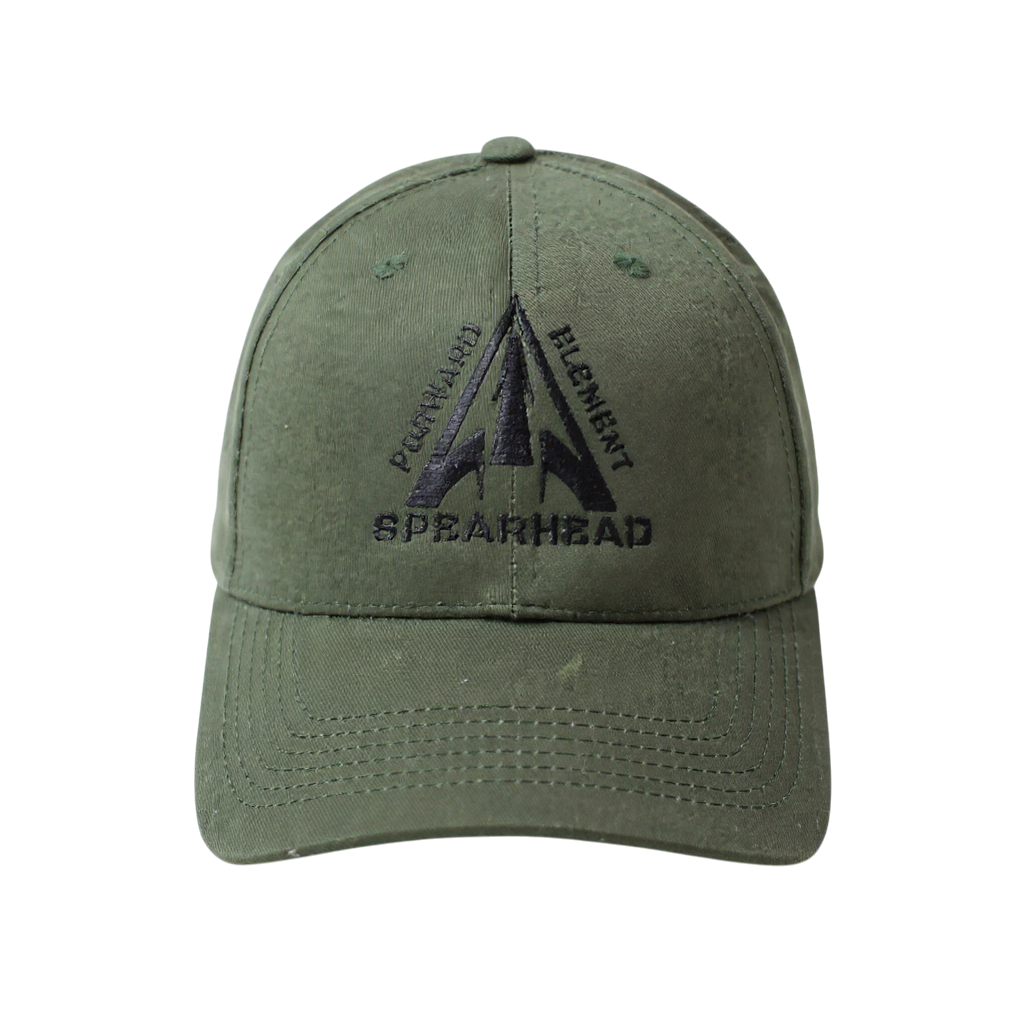 Pointe de lance - Vert olive