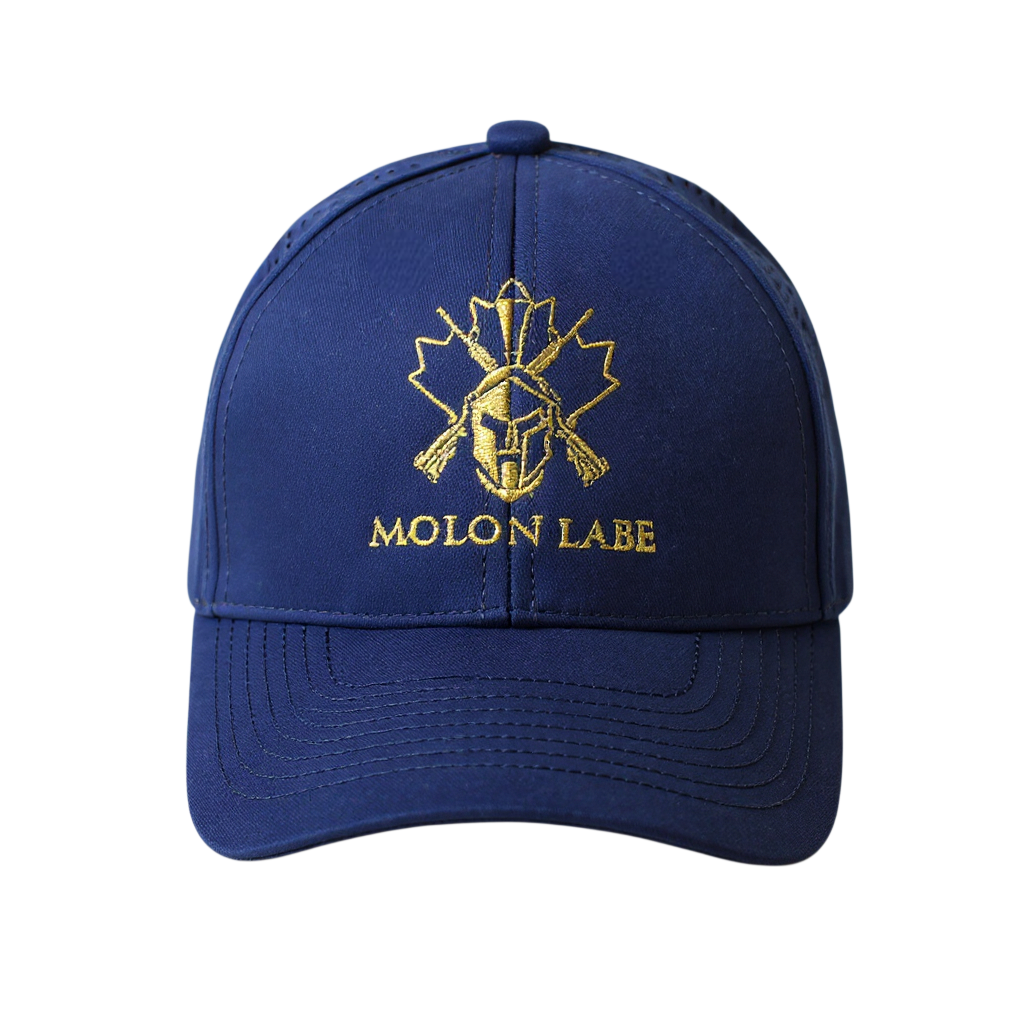 Molon Labe - Filet bleu marine au dos