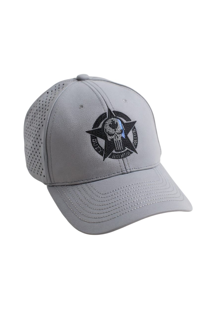 Duty, Honor & Valor Cap - Grey Back Mesh