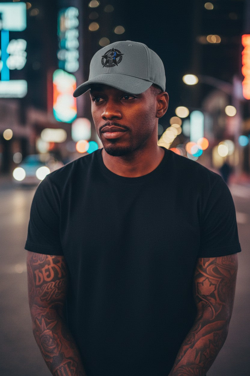 Duty, Honor & Valor Cap - Grey Solid Back