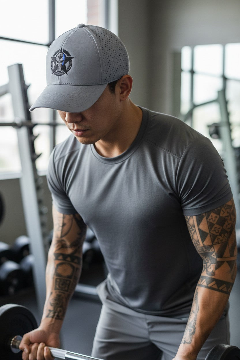 Duty, Honor & Valor Cap - Grey Back Mesh